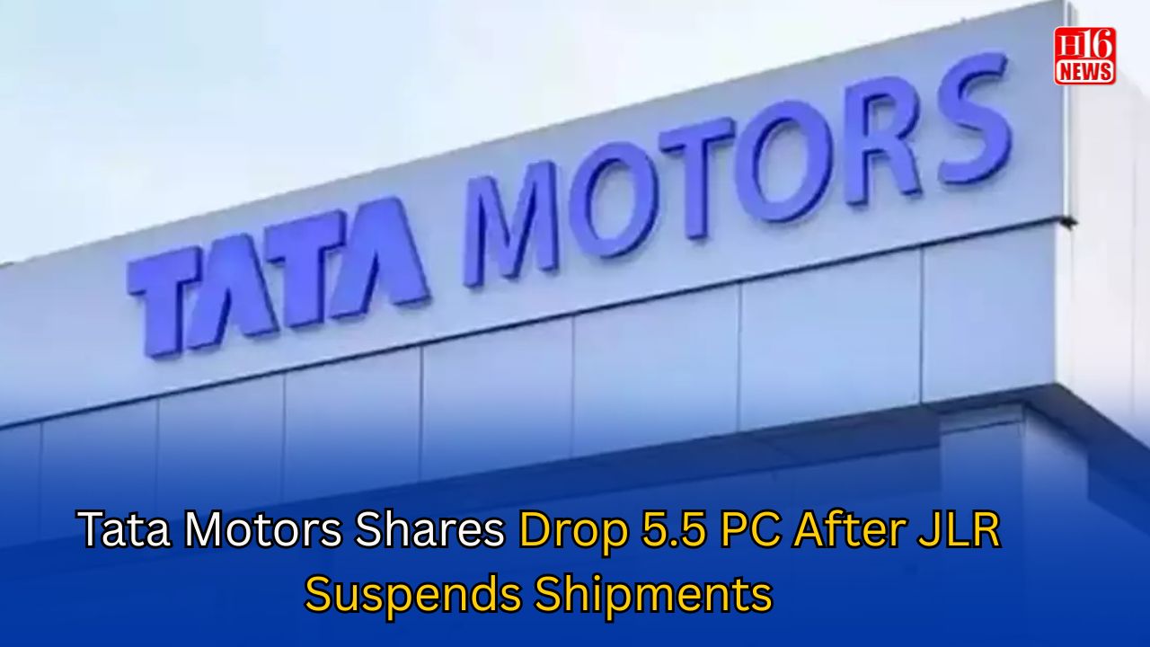 Tata Motors Shares Drop 5.5 PC After JLR Suspends Shipments